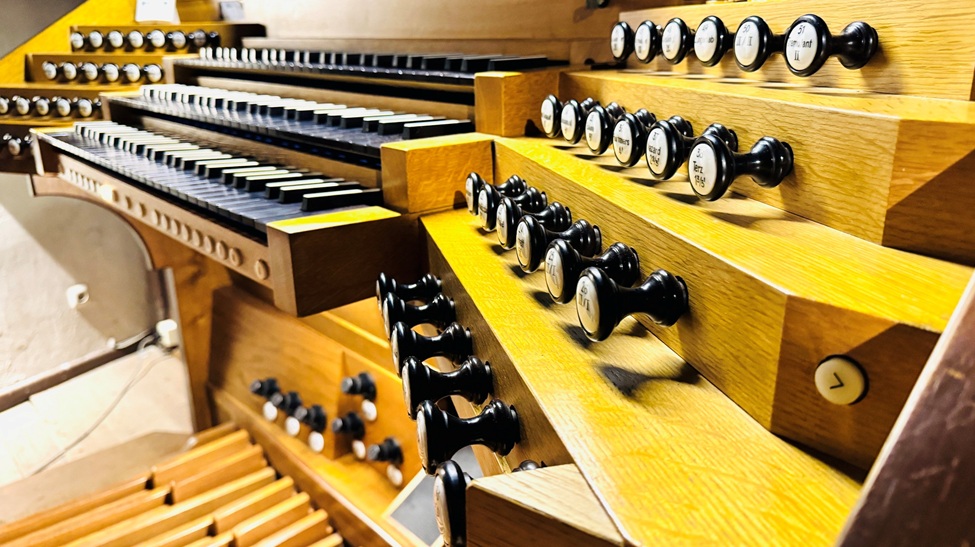 Die Orgel birgt ein kleines Geheimnis und Überraschung - wer kennt es?